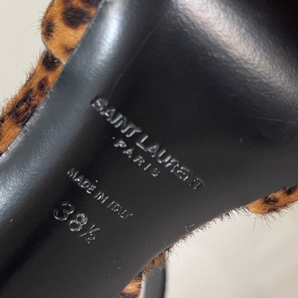 NEW AUTHENTIC SAINT LAURENT TRIBUTE SANDALS - Picture 15 of 16